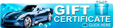 Mobile Car Detailing Gift Certificate San Antonio